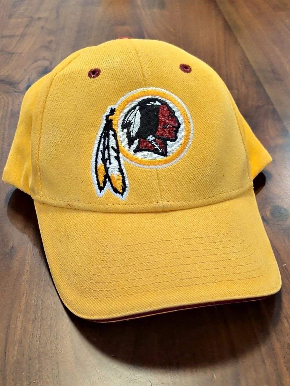 NFL Washington Redskins Yellow Logo Hat